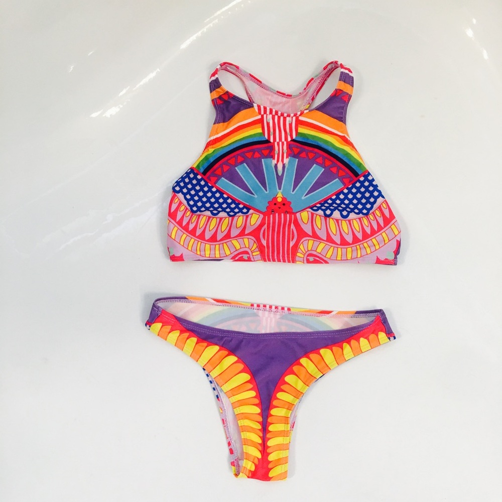 Colorful bikini